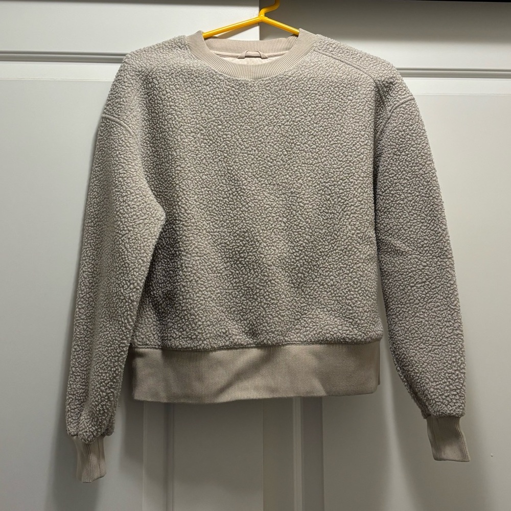 Everlane Sherpa cotton sweater, size XXS